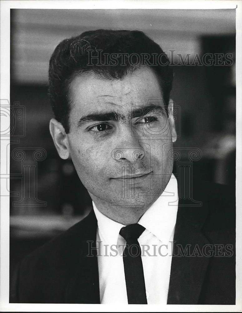 1966 Jim Damiano Standing With Suit &amp; Tie  - Historic Images