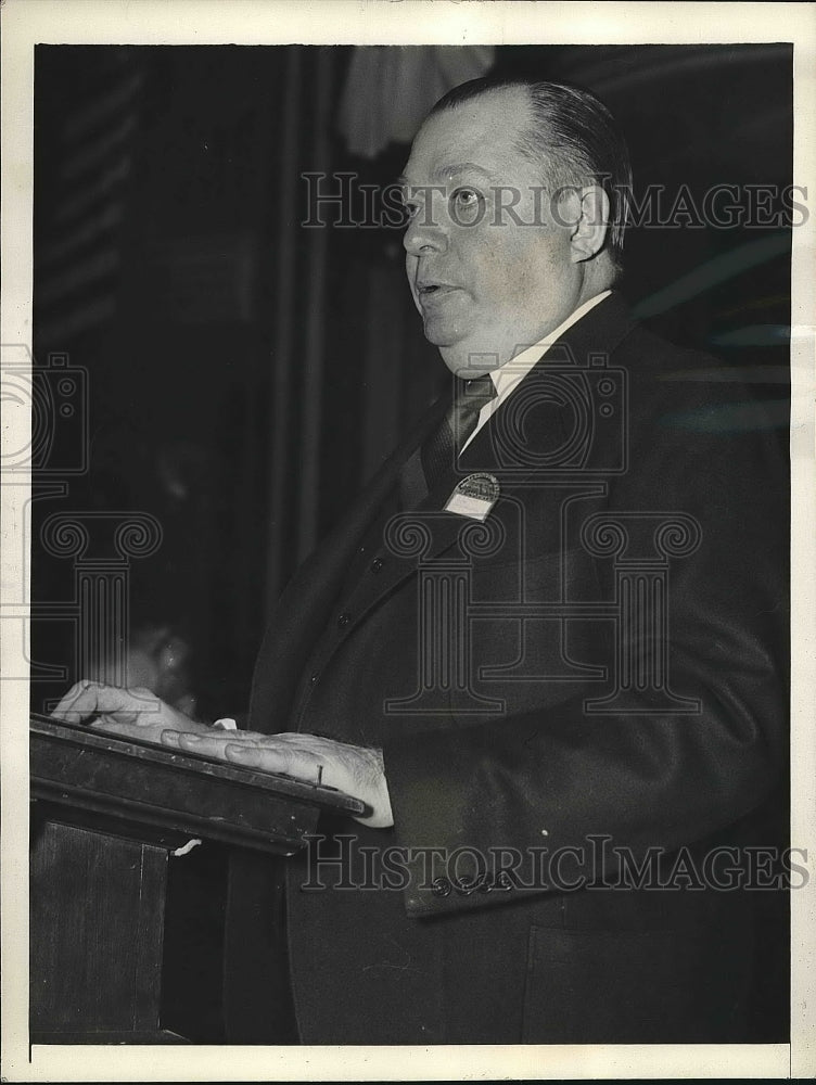 1937 Press Photo Philadelphia Mayor S Davis Wilson - nea62681 - Historic Images