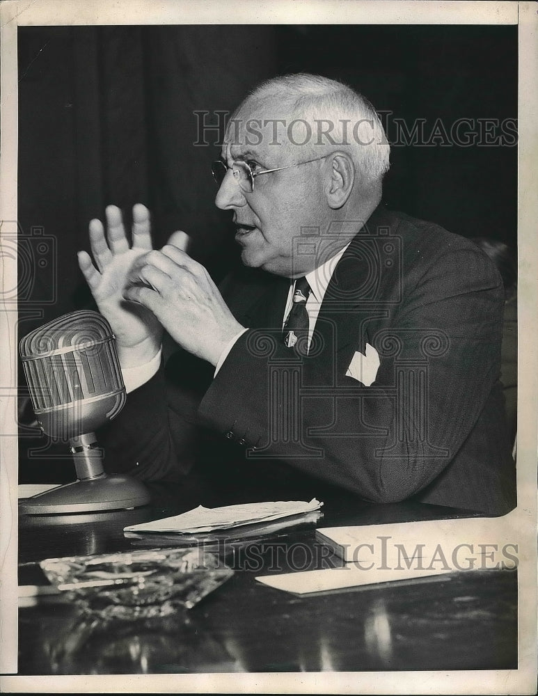 1948 Press Photo James Mitchell President of Cleveland Foundry Company - Historic Images