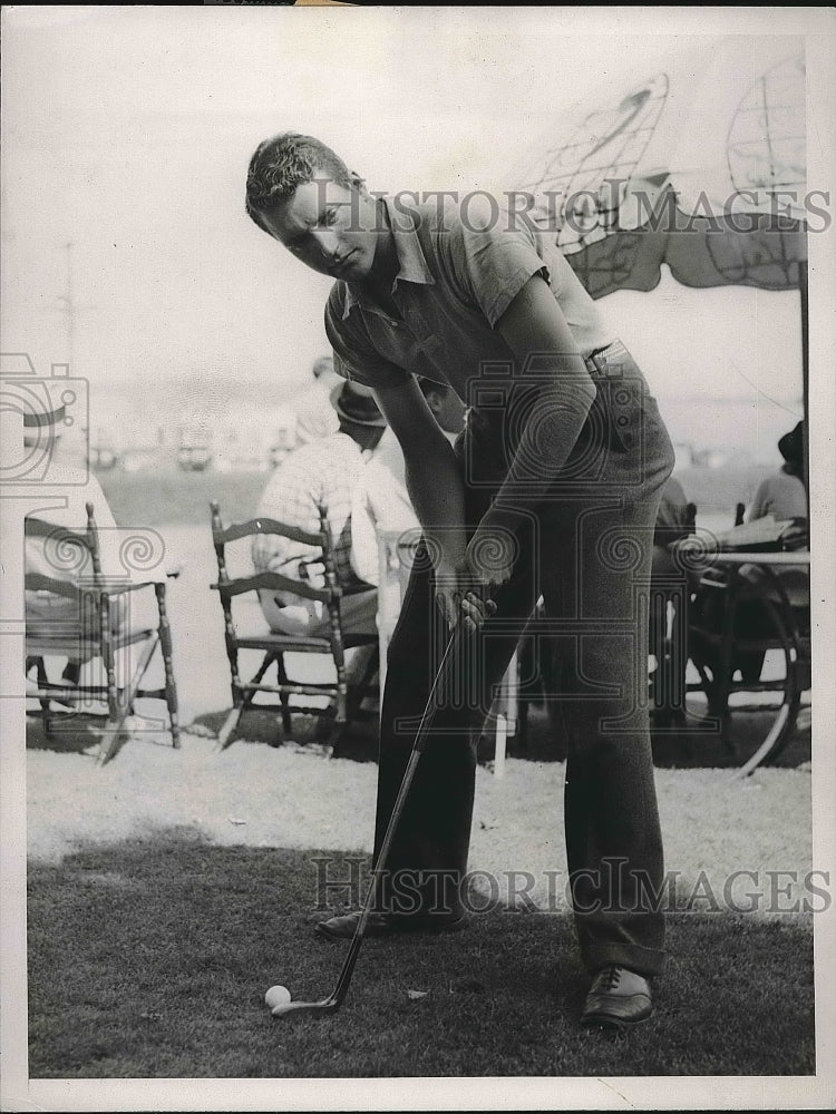 1937 T. Suffern Tiales Jr. New York Amateur golf Tournament - Historic Images