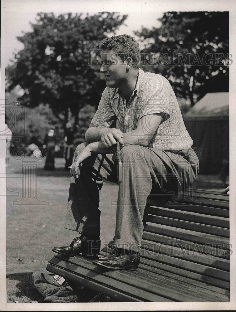 1936 Press Photo Tommy Tailer New York Golf Amateur Tournament - nea62766 - Historic Images