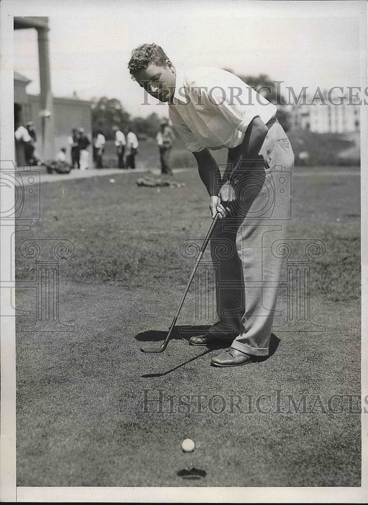 1934 T. Suffern Tialer NY Golfer Metropolitan Championship - Historic Images