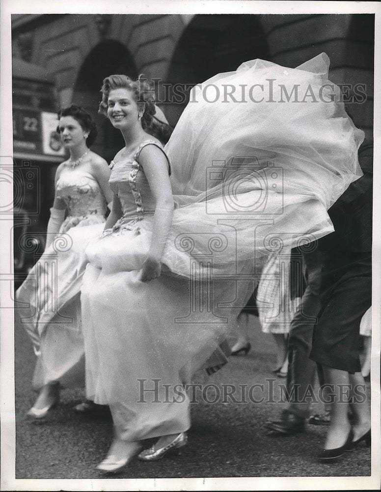 1955 Penny Knowles Season Debs  - Historic Images