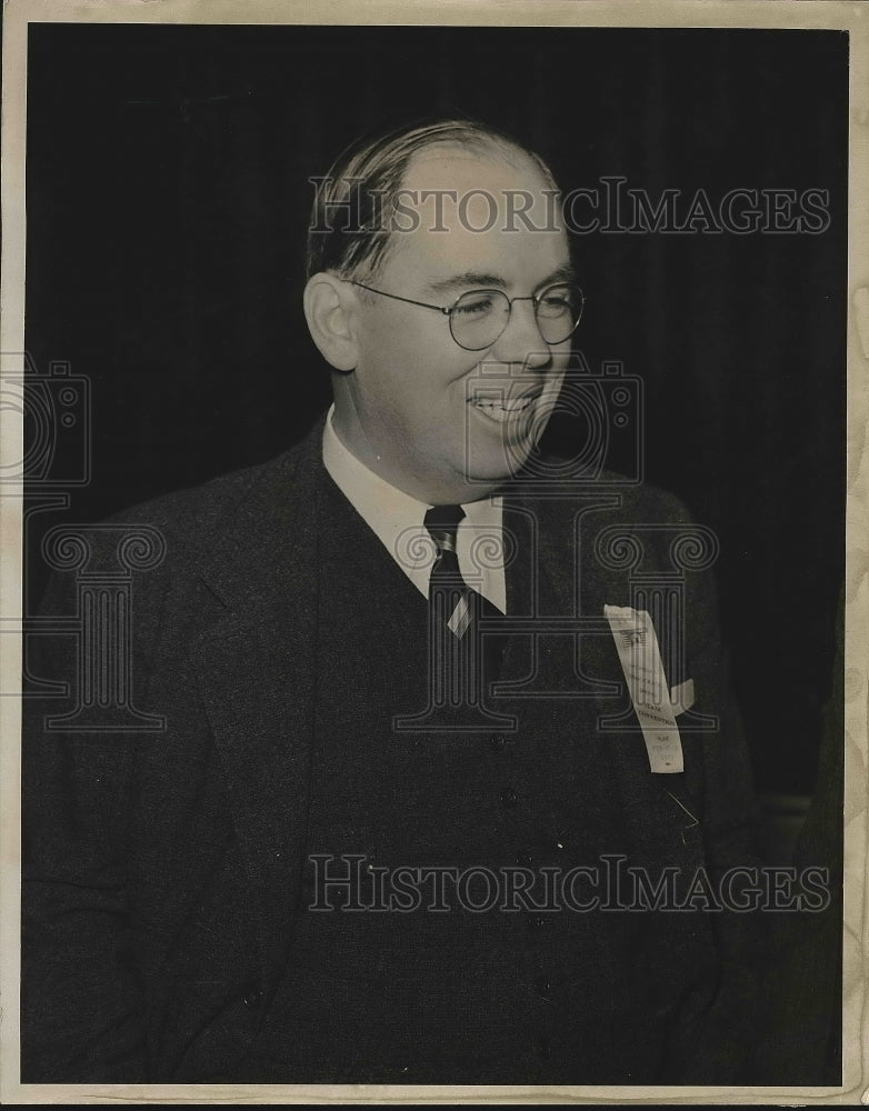 1940 Press Photo Don Kennedy Deputy Michigan HIghway Commissioner - Historic Images