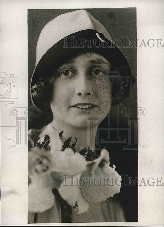 1933 Press Photo Mrs. Charles R. Kimber Wife of Charles Kimber - nea62783 - Historic Images