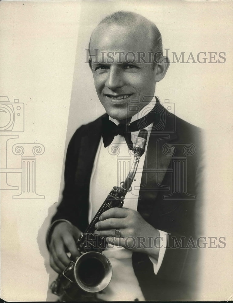 1932 Walter Beban, NBC saxophonist extraordinaire  - Historic Images