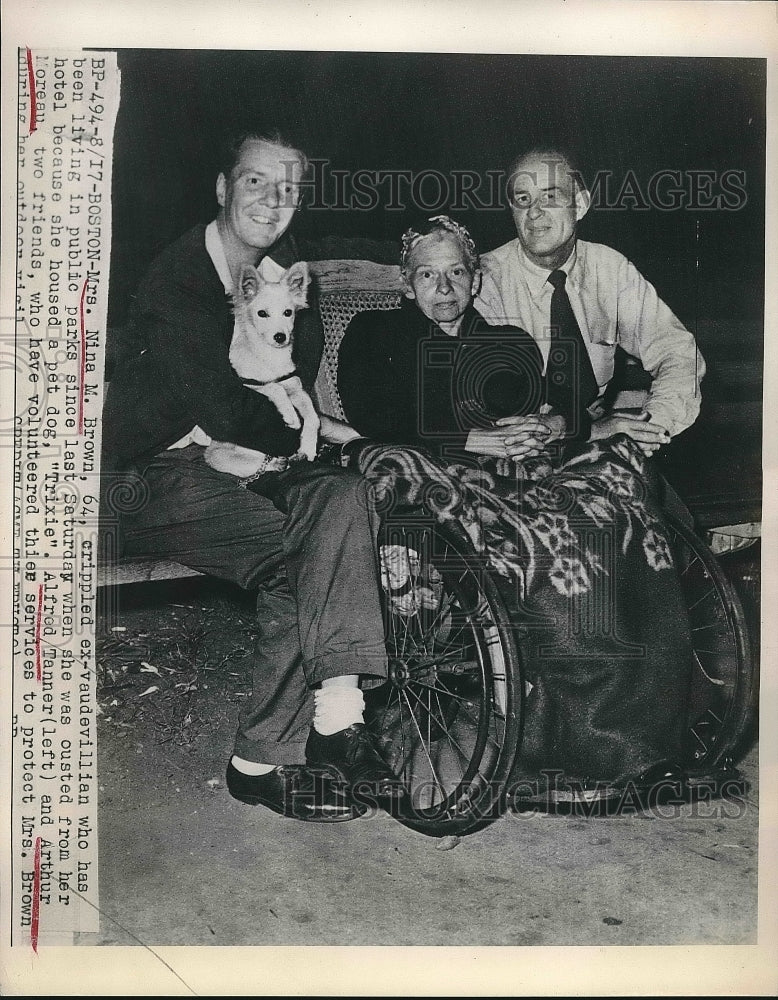 1949 Nina Brown, Crippled Ex - Historic Images