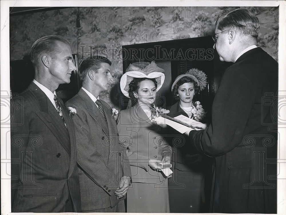 1949 William Buchner Marries Ruth Franke  - Historic Images
