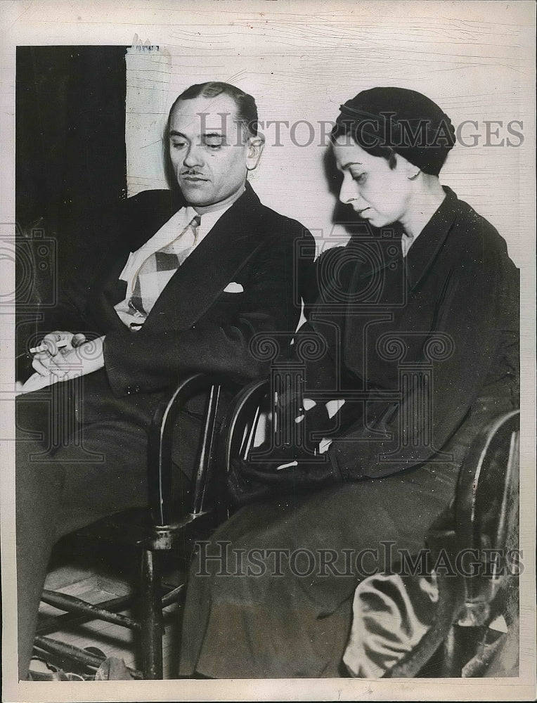 1936 Wesley Andersch Mrs. Edith Liggett Victim  - Historic Images