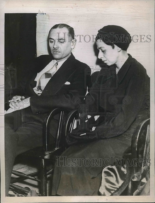1936 Wesley Andersch Mrs. Edith Liggett Victim  - Historic Images