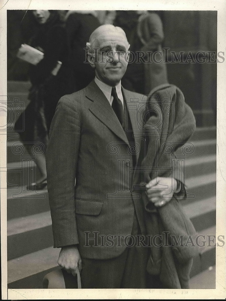 1931 Charles R. Hawks Juror Number 8 In Trial Of Bernard Marcus - Historic Images