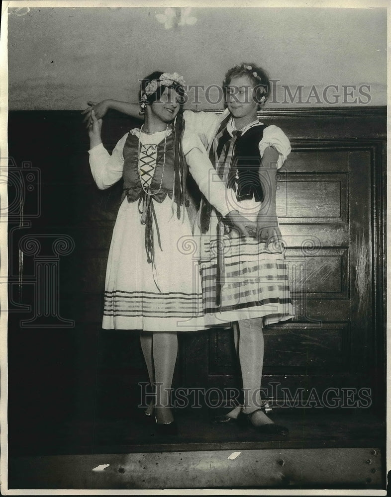 1927 Press Photo Henry Lwolinski and Gleanov Kucewicz - Historic Images