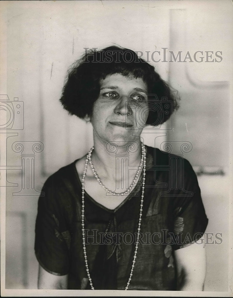 1927 Press Photo Mrs. Mary Grewer - Historic Images