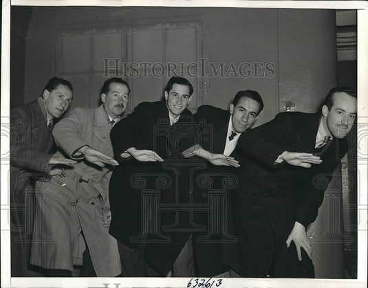 1941 Press Photo South Americans To Study Aviation - Historic Images