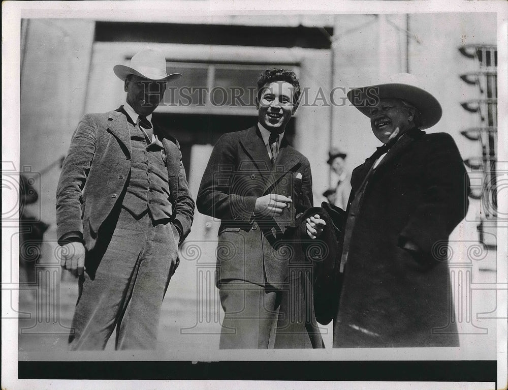 1935 Phil Rennamer, Mayor G. Lillie, Sheriff C. Burkdale  - Historic Images