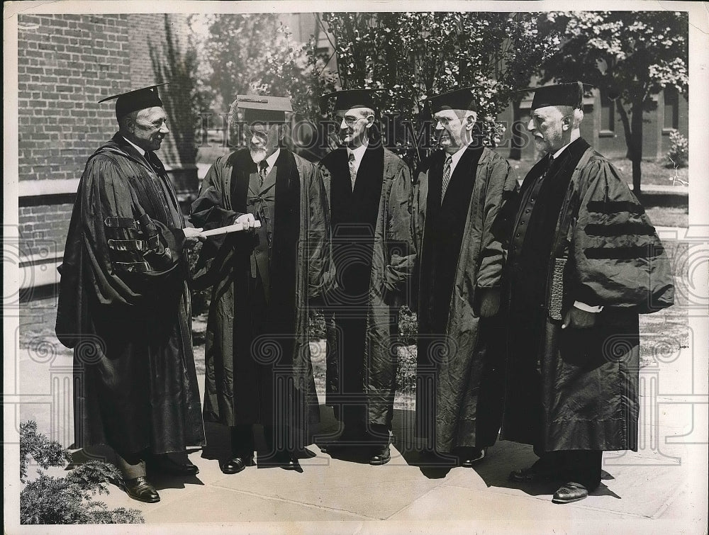 1935 Dr. Thomas Gates, Pres. Univ. of Pennsylvania, J. Lippincott - Historic Images