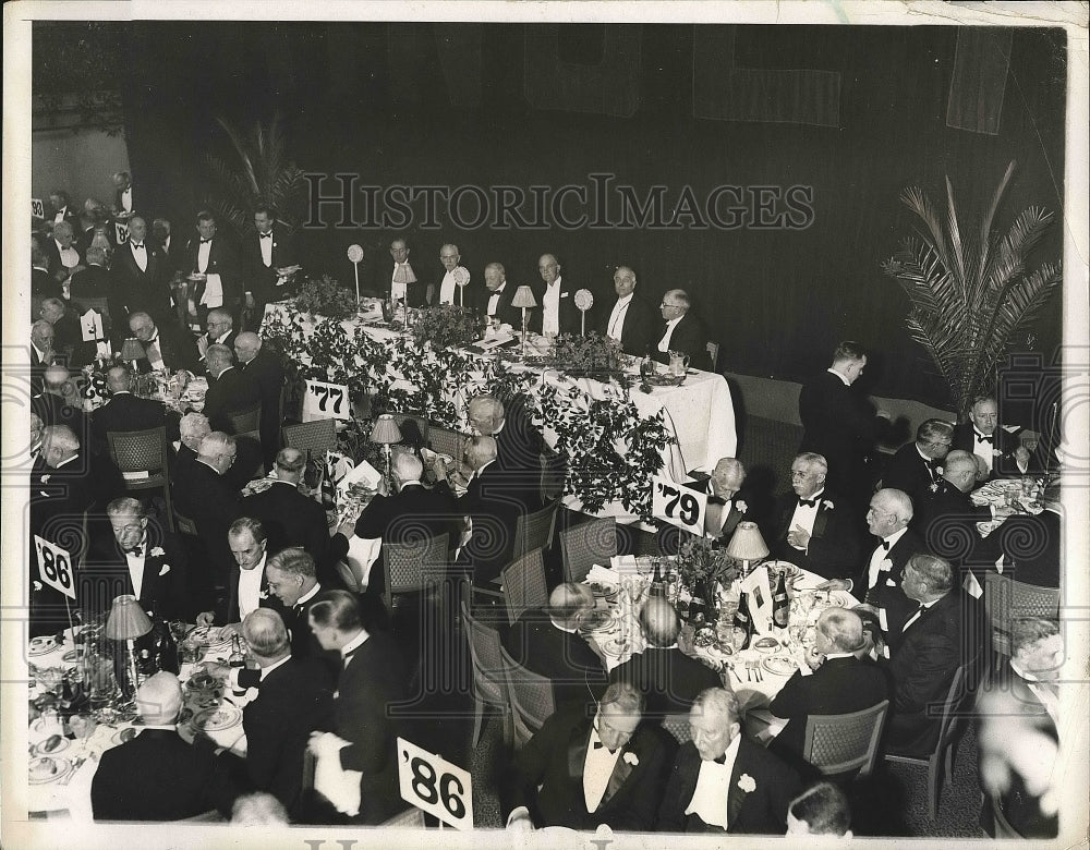 1932 Press Photo Princeton Alumni honor John Grier Hibben Princeton President - Historic Images