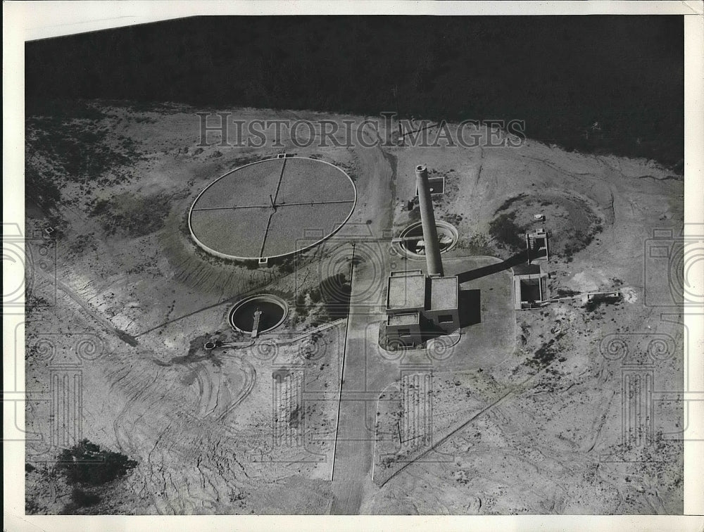 1937 Press Photo Sewage Disposal Plant - nea64583 - Historic Images