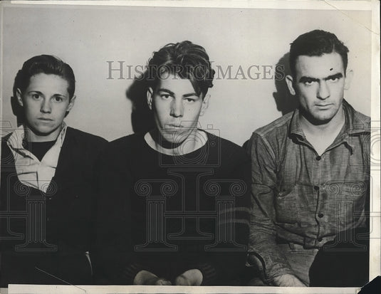 1932 Bill Gerth, Bill Stout & Frank Cooley joyride to Denver - Historic Images