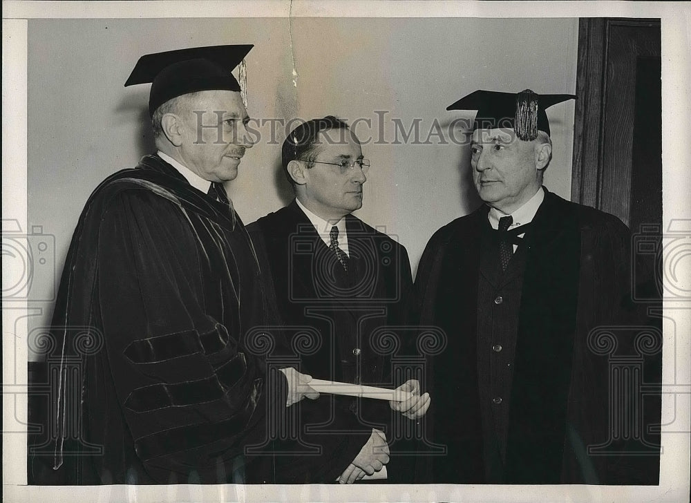 1939 Thomas Gates University Pennsylvania Samuel Houston Banker - Historic Images