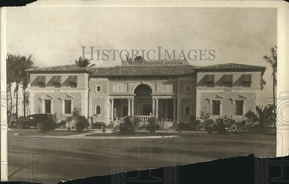 1930 Fancy House Mansion California  - Historic Images