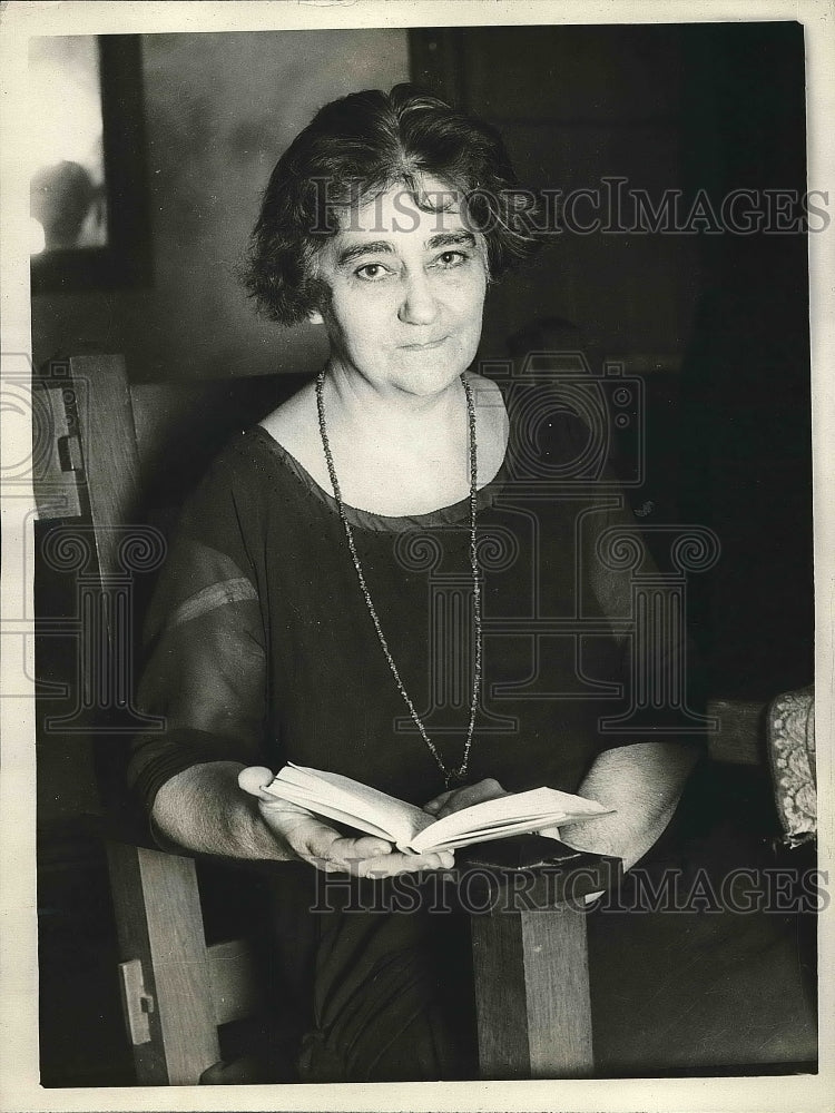 1925 Lenora King Holding Book  - Historic Images