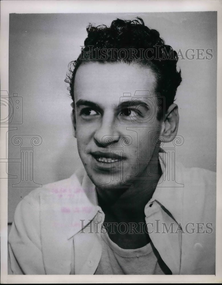 1951 Refugee fro Communist Romania Stephen Pter Dairie  - Historic Images