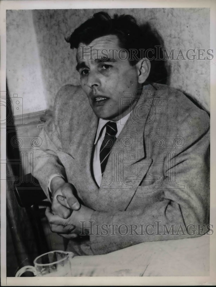 1950 Max Bair Accused Austrisn Communist  - Historic Images