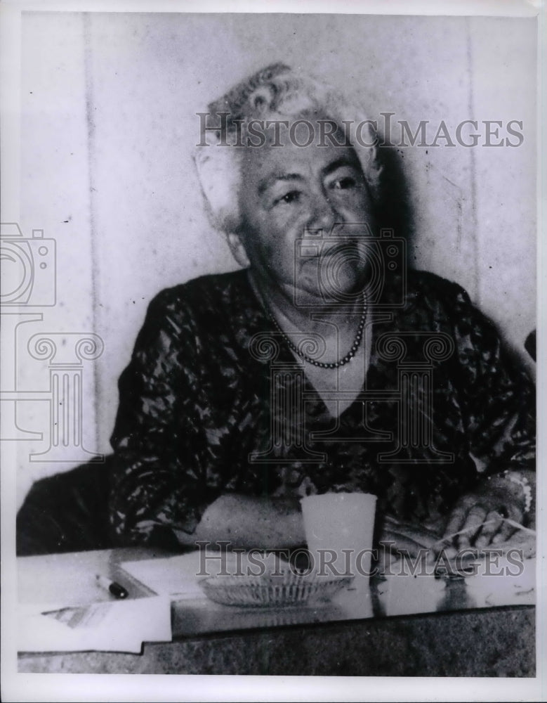1962 Gudelia Gomez, director of Women&#39;s and Children&#39;s Bureau - Historic Images