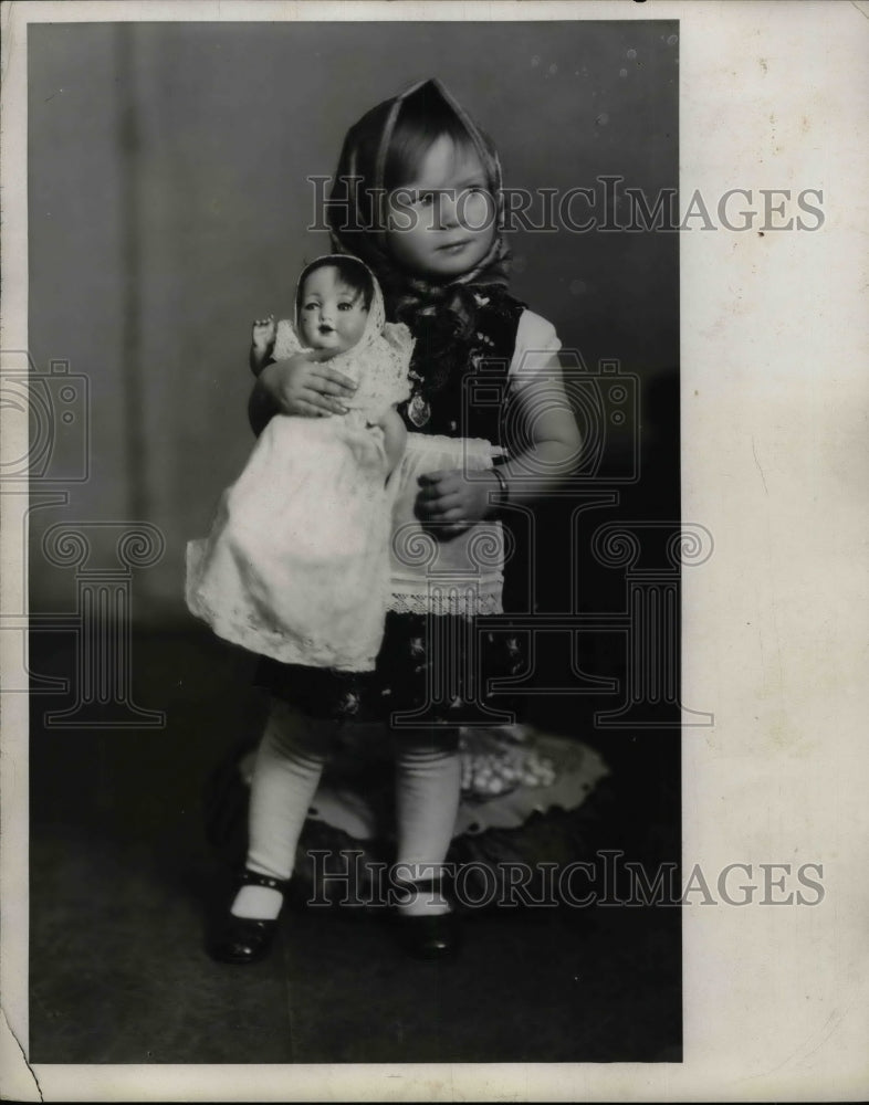 1929 Slovenian girl, Antonette Kosicak  - Historic Images