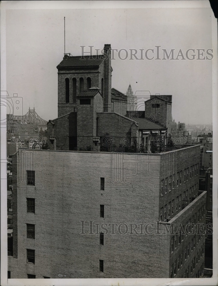 1934 The San Carlos Hotel in NYC, Betty Randolph penthouse - Historic Images