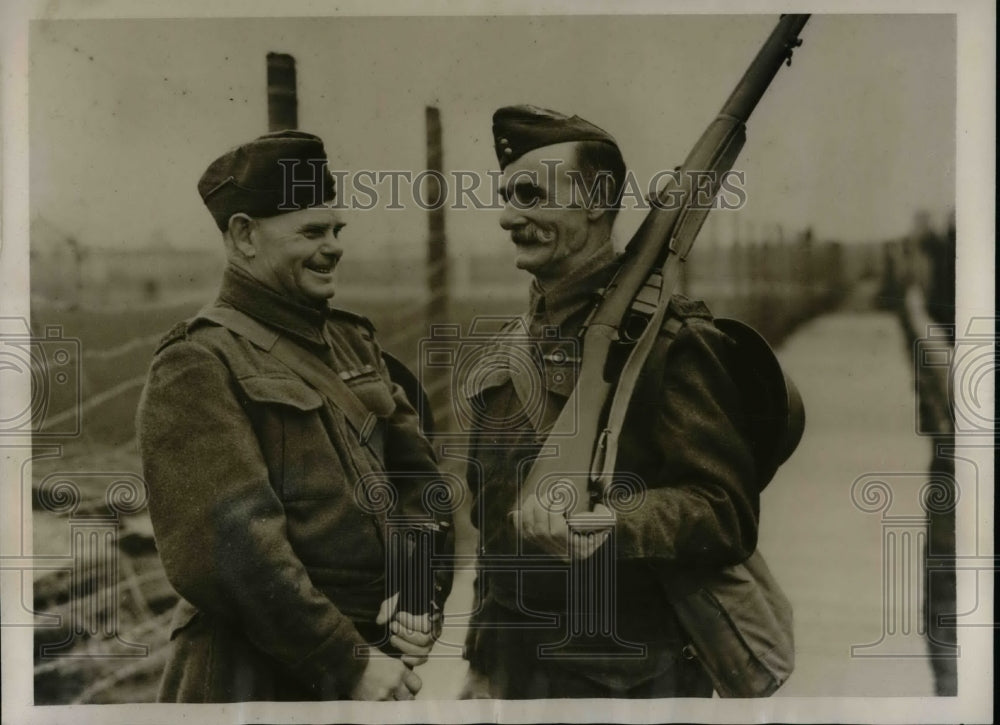 1939 Press Photo Auxiliary Military Pioneer Corps William Henry Dewitt Edwin - Historic Images