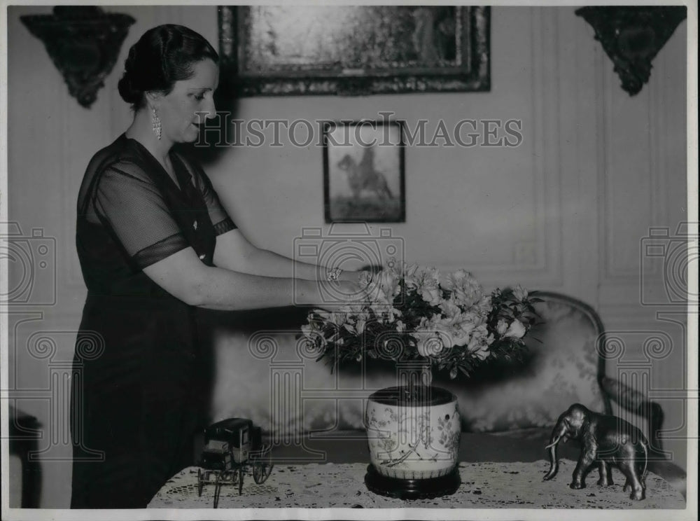 1938 Dorothy Gould American Heiress Prince Rene De Bourbon Parme - Historic Images