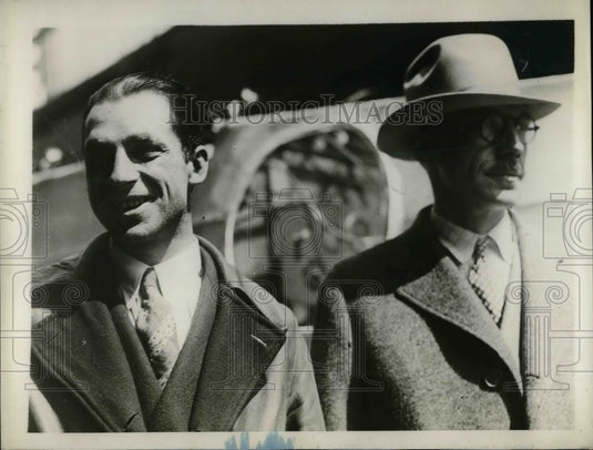 1929 Richard Grace Major Grant Dodge Pilot Pacific Ocean  - Historic Images