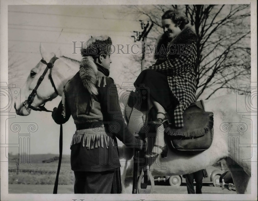 1938 William Kalstadt Circleville Ohio Jersey Girl Theresa McDonald - Historic Images