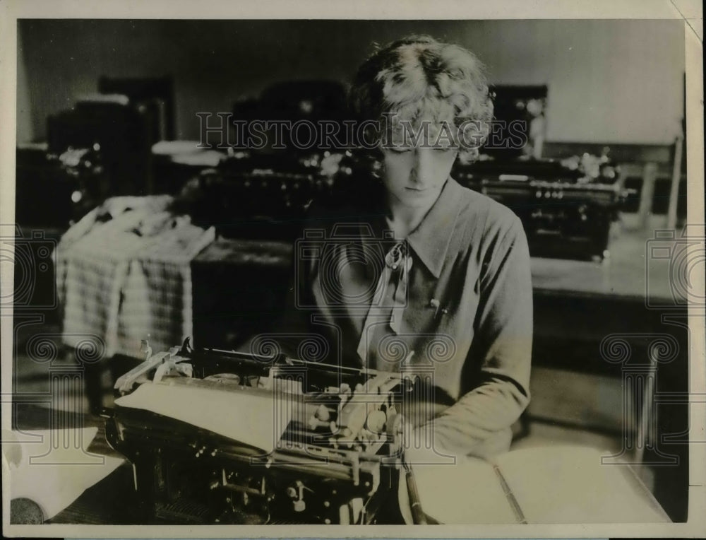 1926 Betty Gay University Iowa Junior Student  - Historic Images