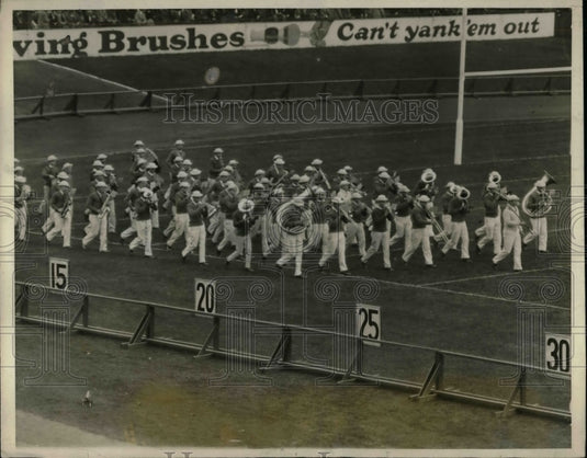 1926 Press Photo New York University Marching Band Tulane Contest - Historic Images