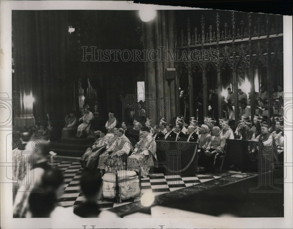 1939 Franics Spellman elebaved to Archbishop of NY  - Historic Images