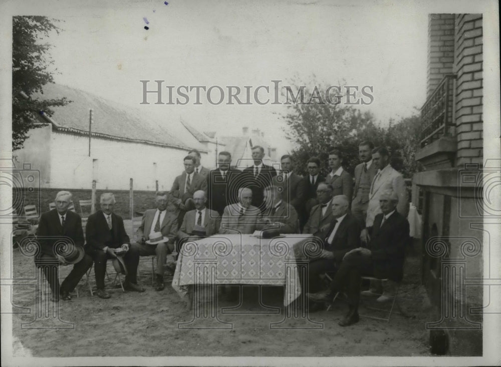 1927 Press Photo Meeting of the American Farm Bureau Association. - Historic Images