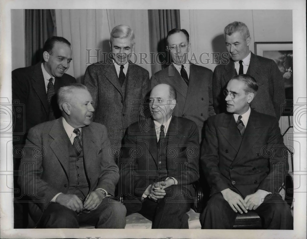 1944 Members of Executive Board of Natl. Collegiate Athletic Assn. - Historic Images