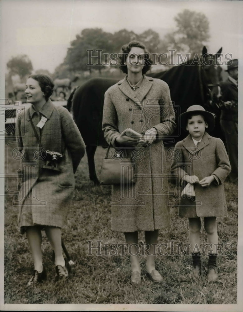 1939 Mrs. Cameron Clark, Mrs. Francis L. Winston, Daniel Winston - Historic Images