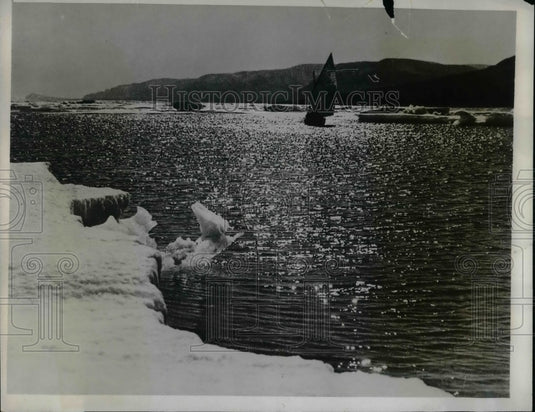 1933 Press Photo Cambridge Zoological expedition to East Greenland - nea65703 - Historic Images