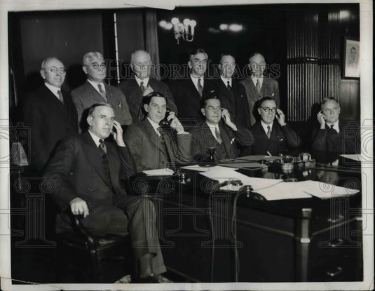 1931 Interior Sec RL Wilbur, E Wilson,SK Houston,W Castle, - Historic Images