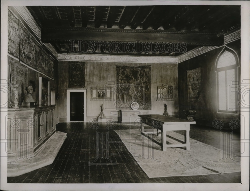 1927 Press Photo The Ca d'Oro Venetian Palace built by Patrician Marin Contarini - Historic Images