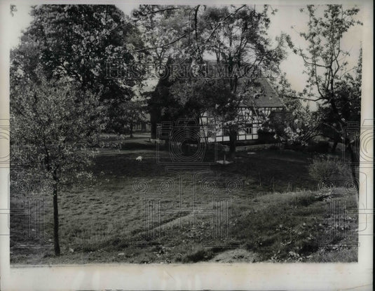 1933 Spring is Evident Near Elberfeld Germany  - Historic Images