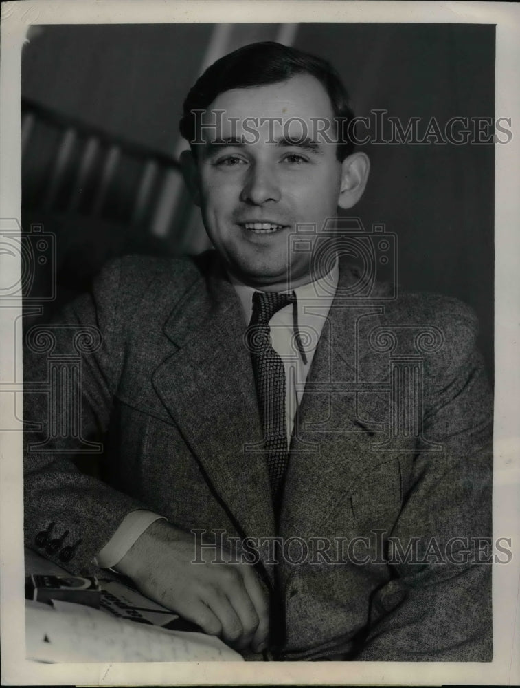 1937 Representative of International Olympic Committee W Klingerberg - Historic Images