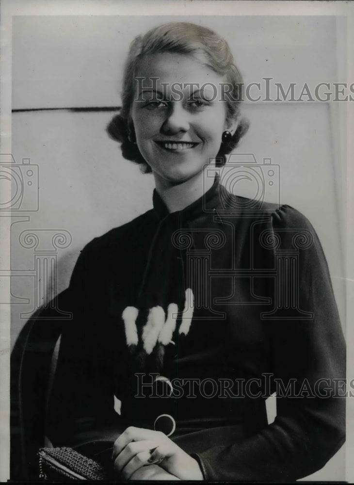 1934 Press Photo Miss Erin Key - Historic Images