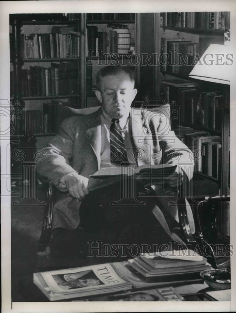 1946 Bob Kiputh, director of athletics at Yale U.  - Historic Images