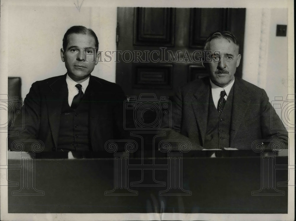 1931 Sec. of State Stimson, Allan T. Klots, Study Russian Problem - Historic Images