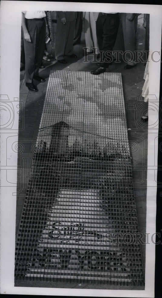 1951 John Donnelly Subway gratings  - Historic Images